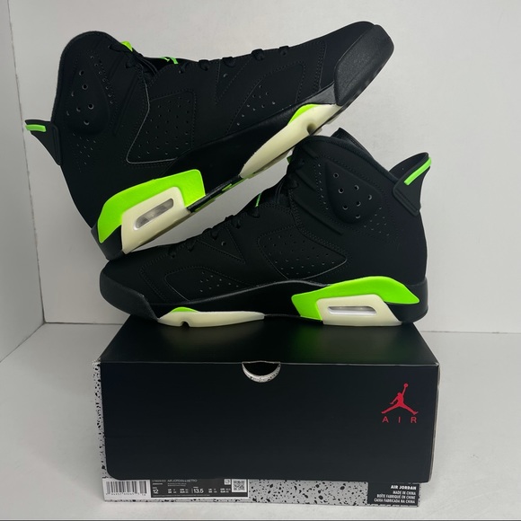 Nike Air Jordan 6 Retro “Electric Green” NEW 2021 - Picture 3 of 4